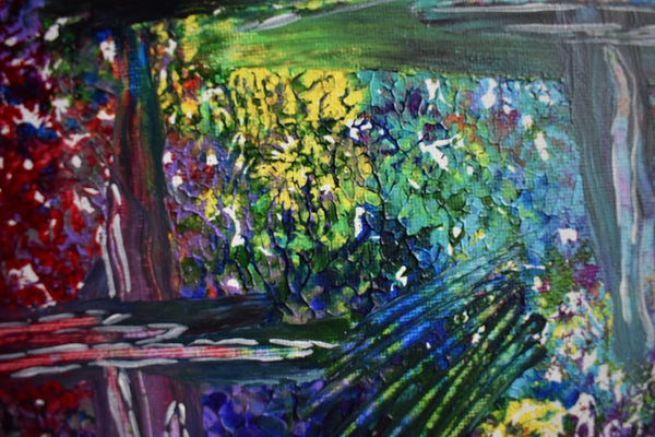 The Secret Garden- Abstract Painting