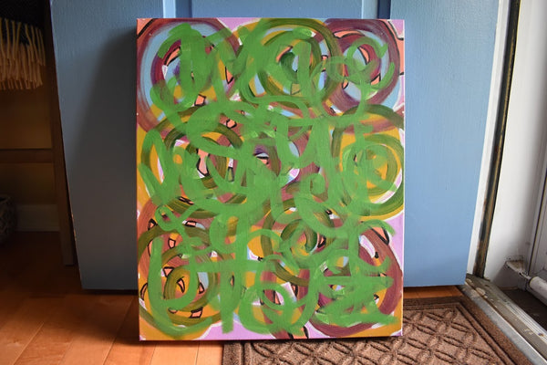 The Alphabet- Abstract Painting