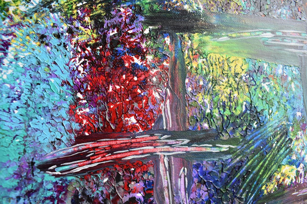 The Secret Garden- Abstract Painting