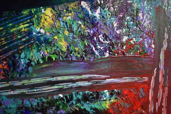 The Secret Garden- Abstract Painting