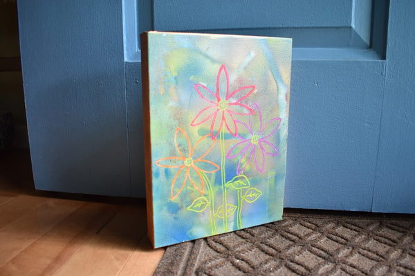 Bright and Beautiful- Abstract Painting