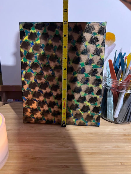 Turn Back Time- Mini Abstract Painting