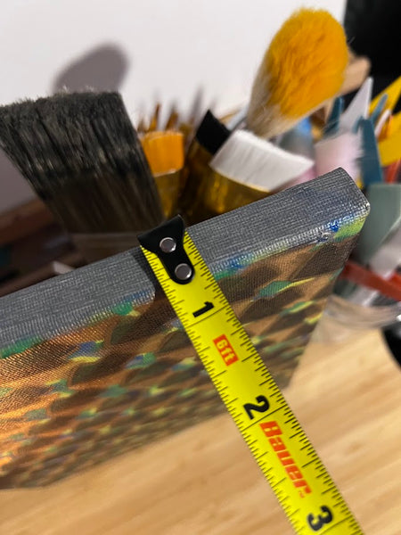 Turn Back Time- Mini Abstract Painting