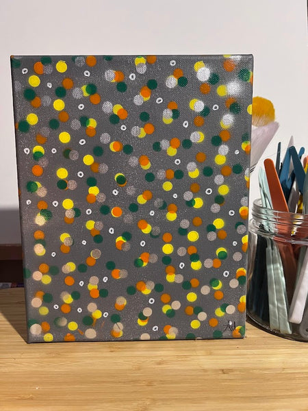 Seeing Spots- Mini Abstract Painting