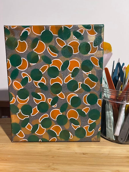 Citrus- Mini Abstract Painting