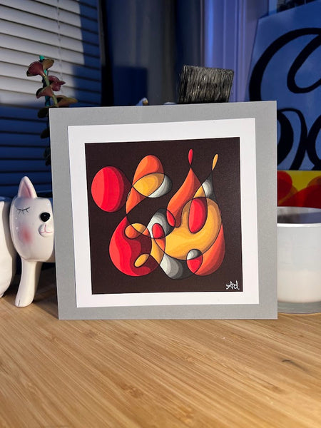 Heated Mind- Digital Print