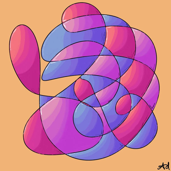 Brain of a Sugar High- Digital Print