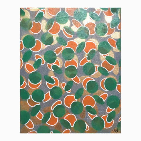 Citrus- Mini Abstract Painting